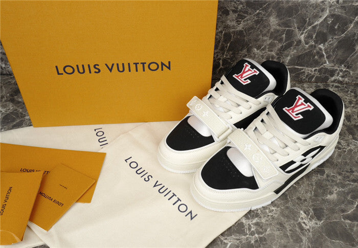 Louis Vuitton Off-White Black Trainers Sneakers