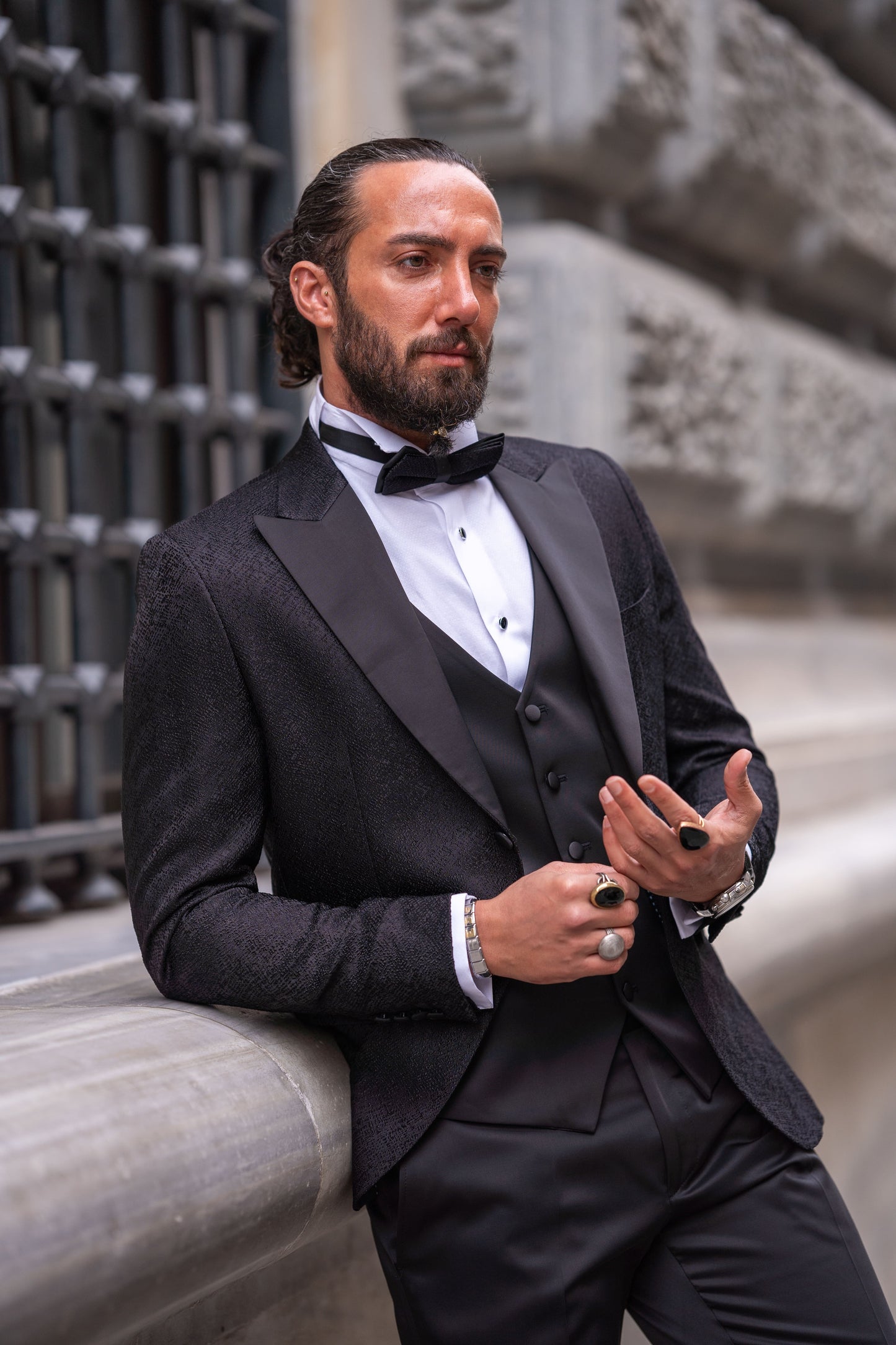 Men's Satin Collar Tuxedo