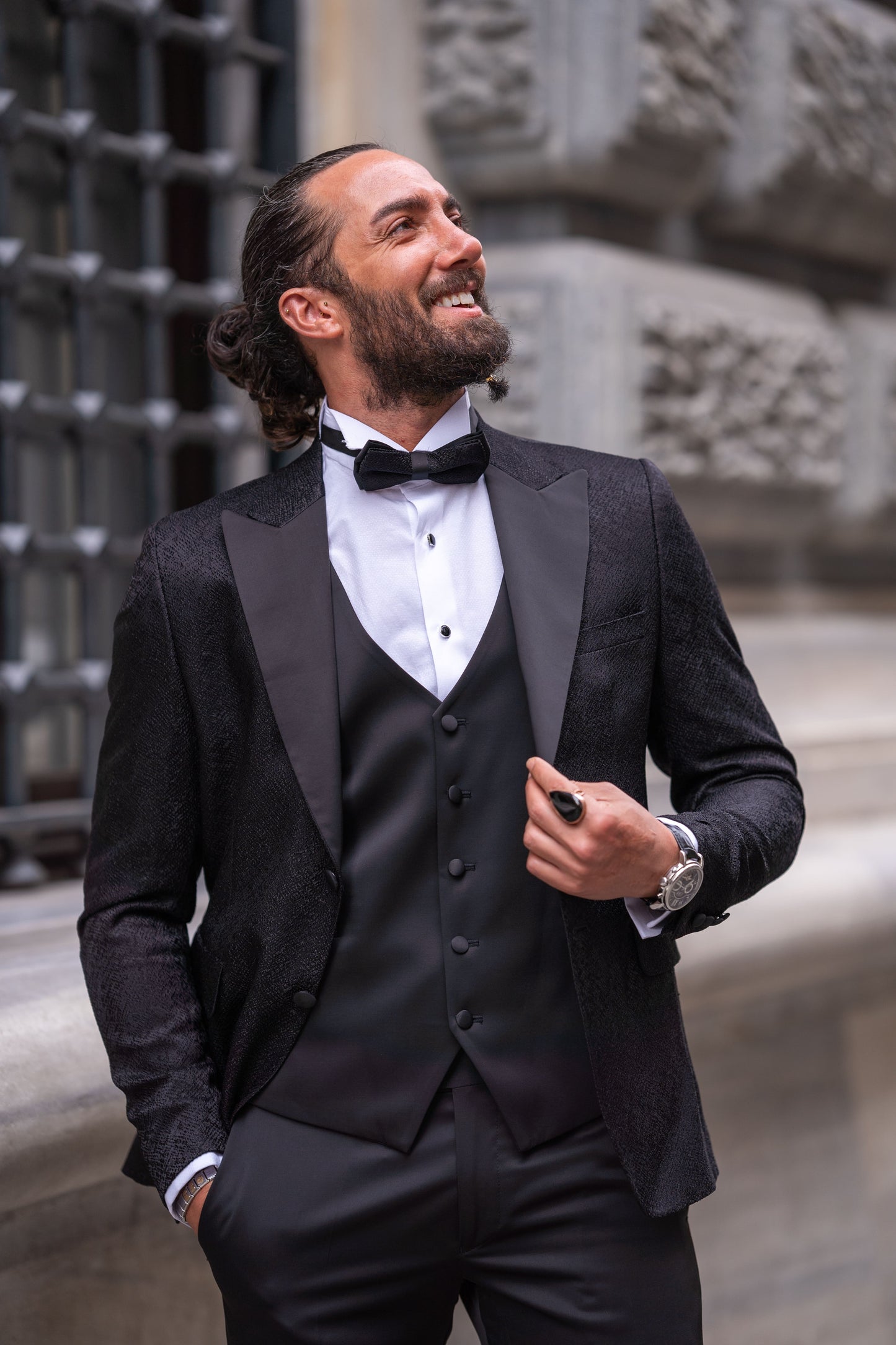 Men's Satin Collar Tuxedo