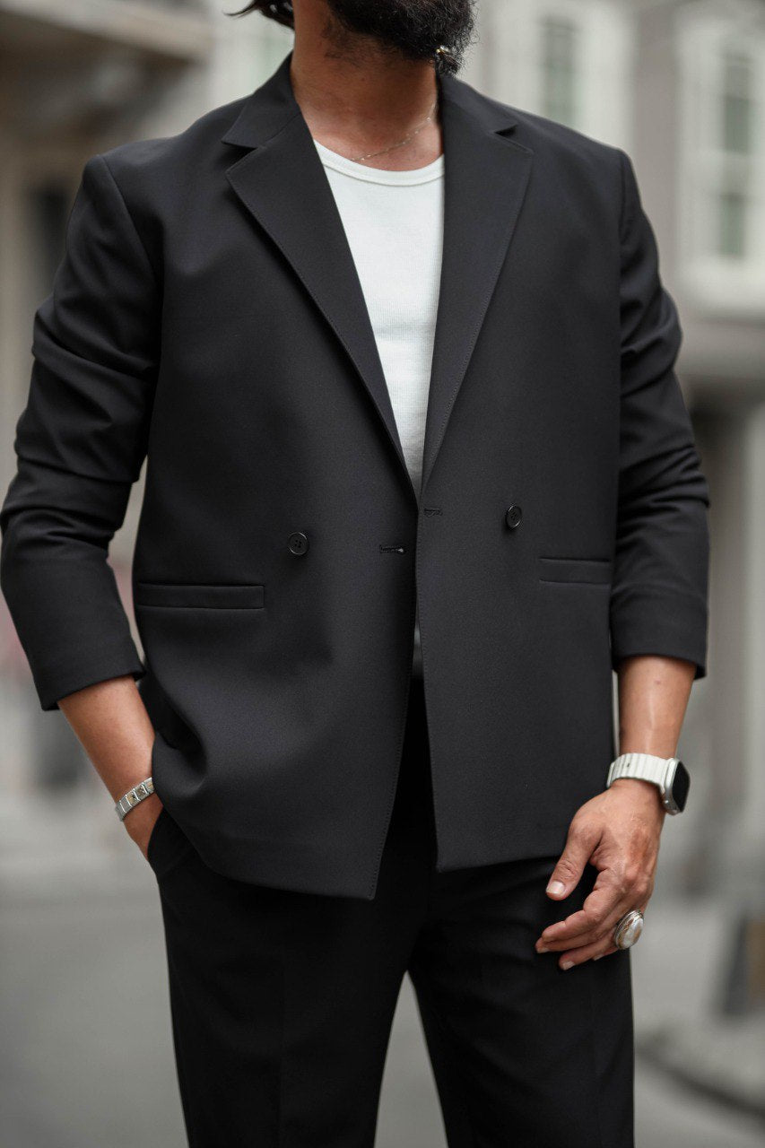 The Black Urban Summer Suit