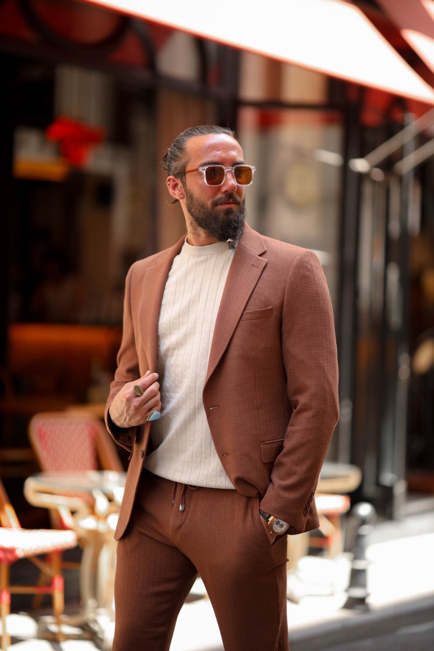 The Brown Riviera Summer Suit