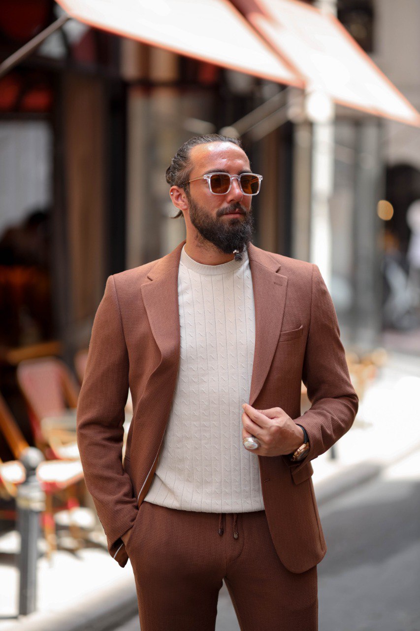 The Brown Riviera Summer Suit