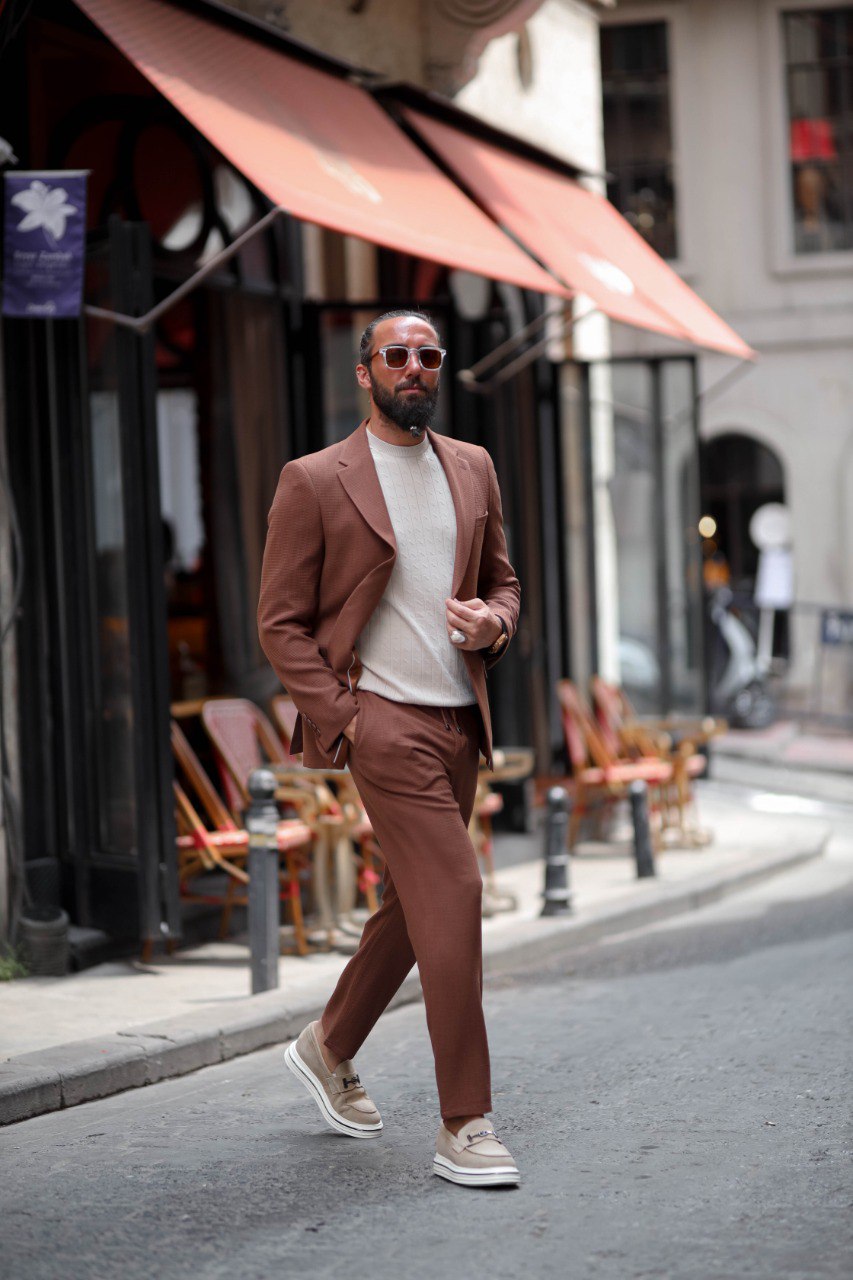 The Brown Riviera Summer Suit