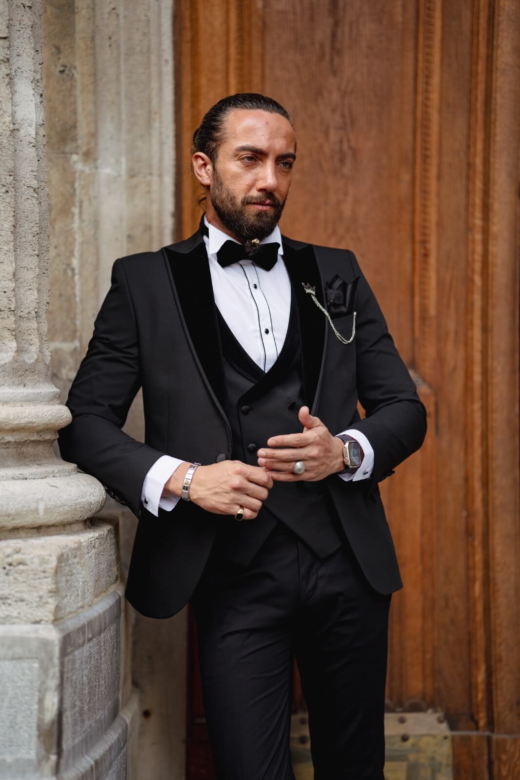 Sleek Black Tuxedo