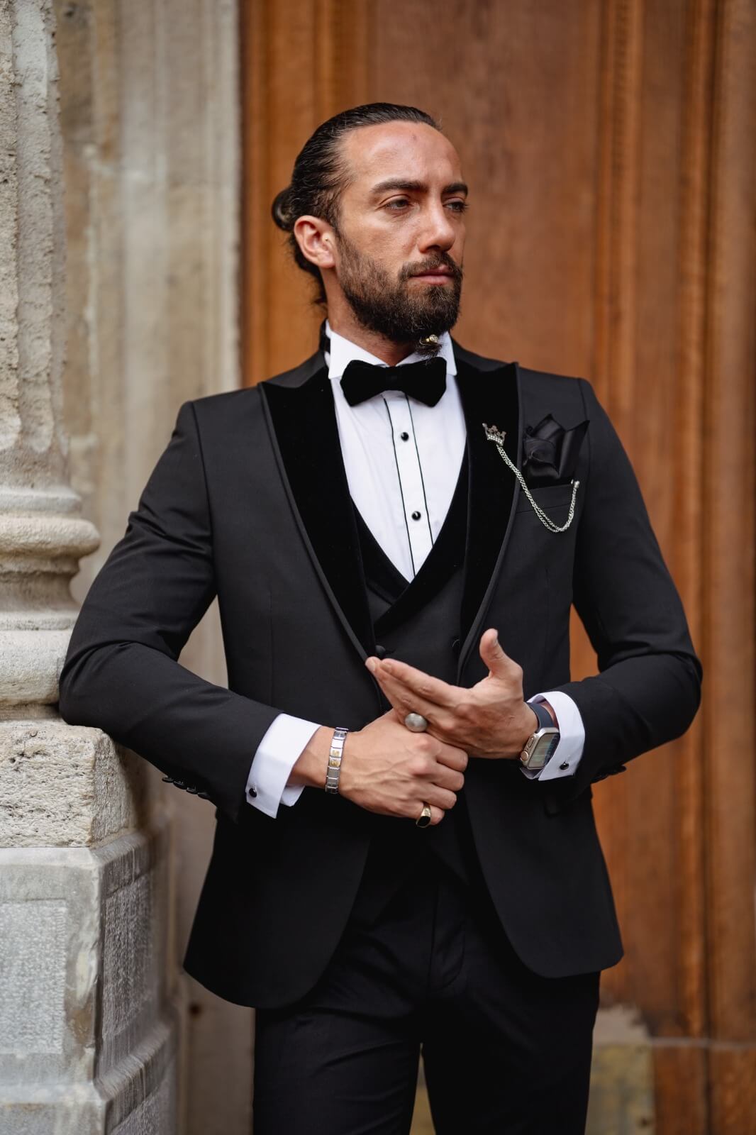 Sleek Black Tuxedo
