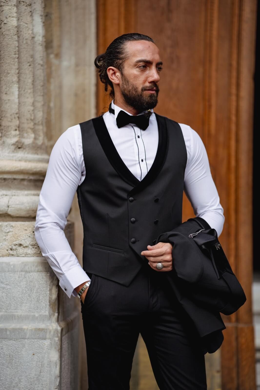 Sleek Black Tuxedo
