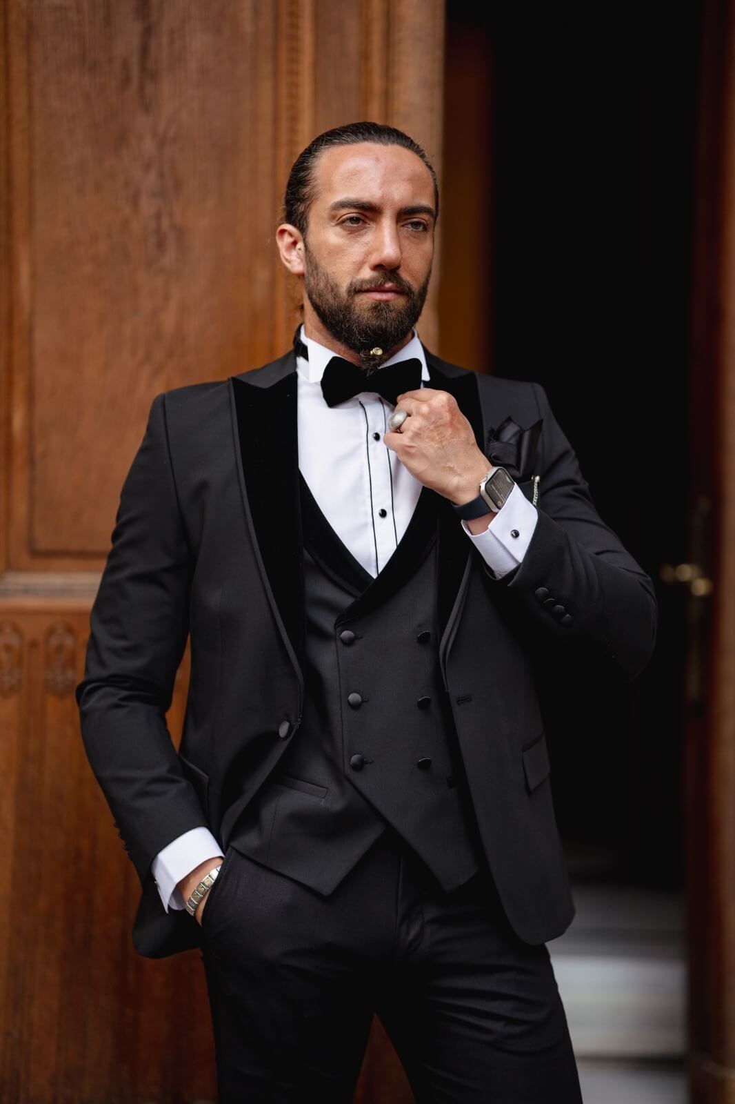 Sleek Black Tuxedo