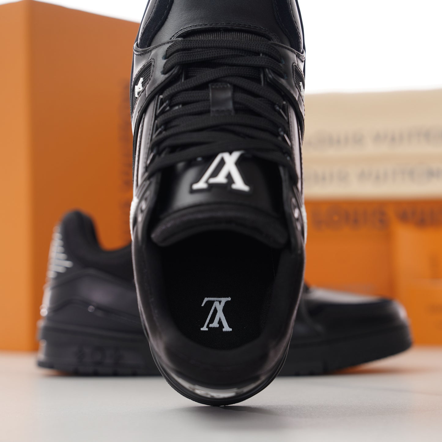 Louis Vuitton LV Trainer Sneaker in Black