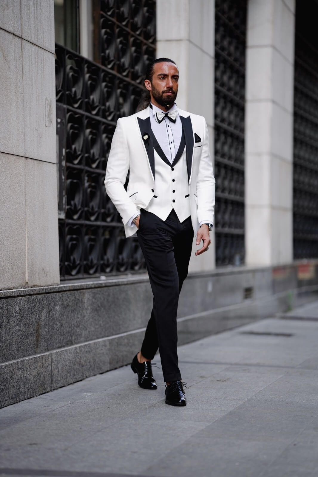 Classic White Tuxedo