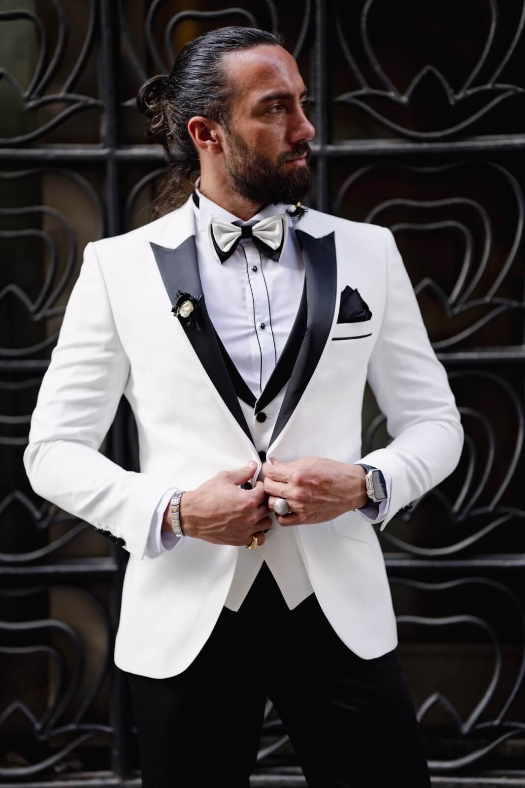 Classic White Tuxedo