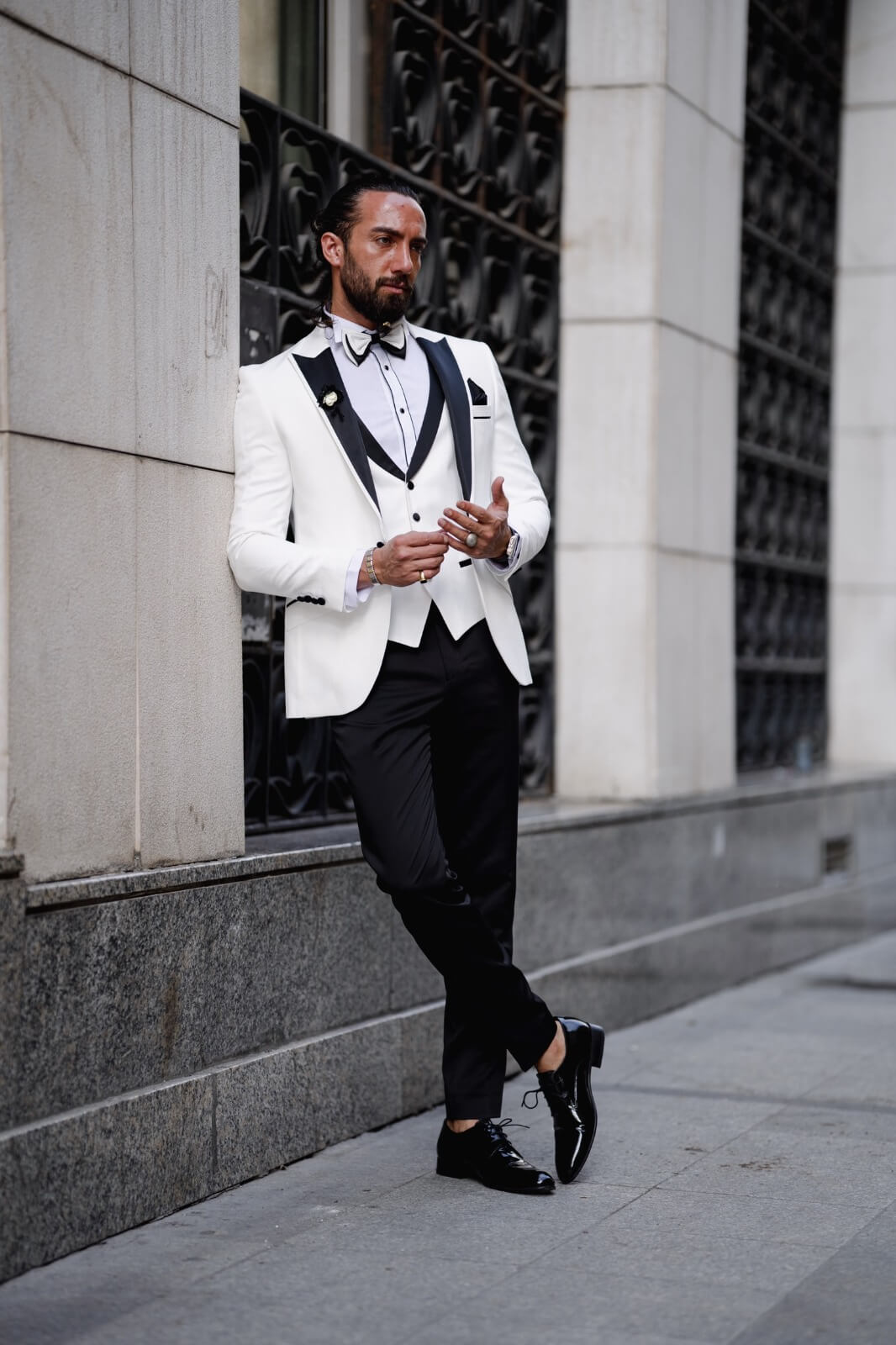 Classic White Tuxedo