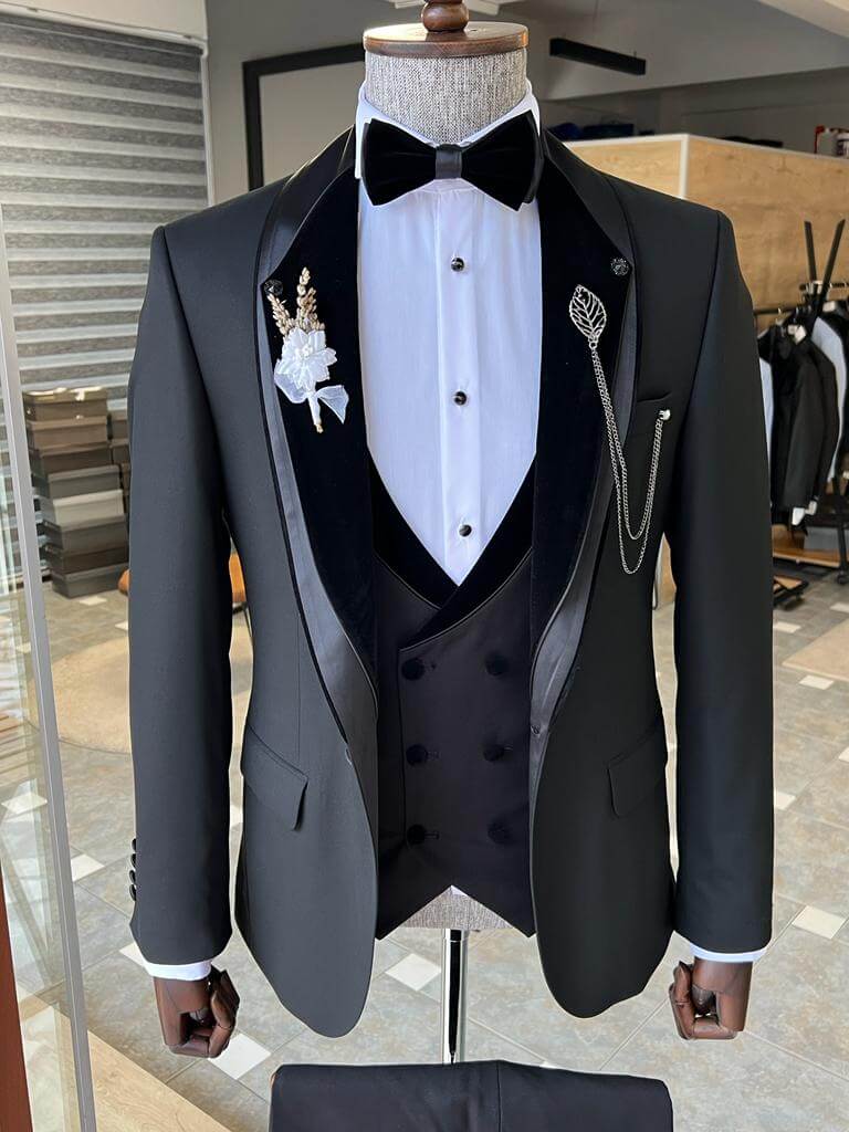 Black Velvet Tuxedo