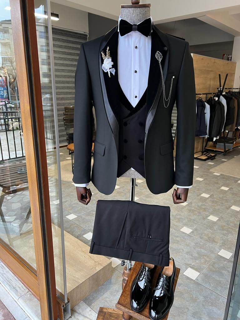 Black Velvet Tuxedo