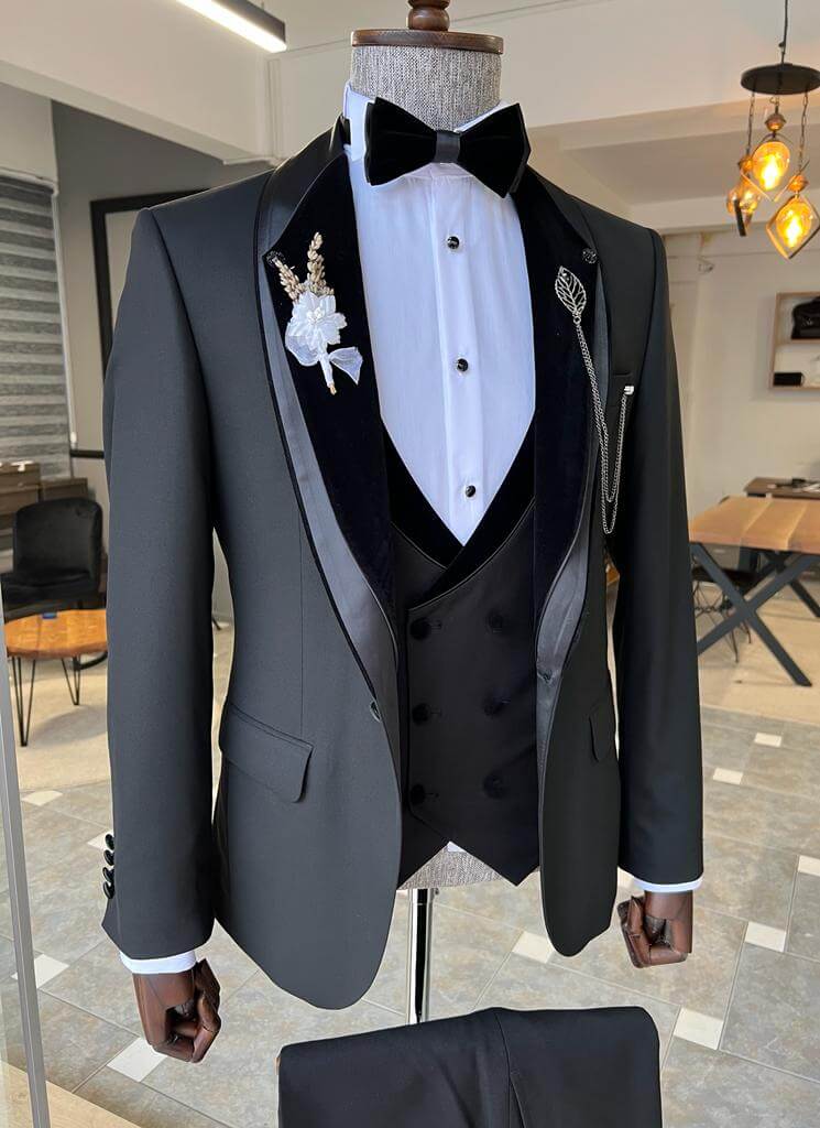 Black Velvet Tuxedo