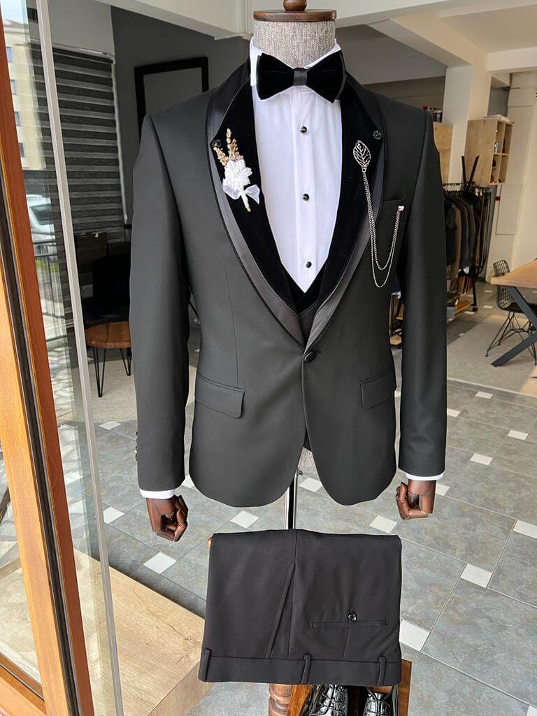 Black Velvet Tuxedo