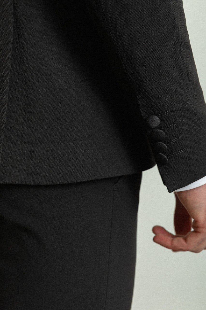 Black Shawl Lapel Groom Tuxedo