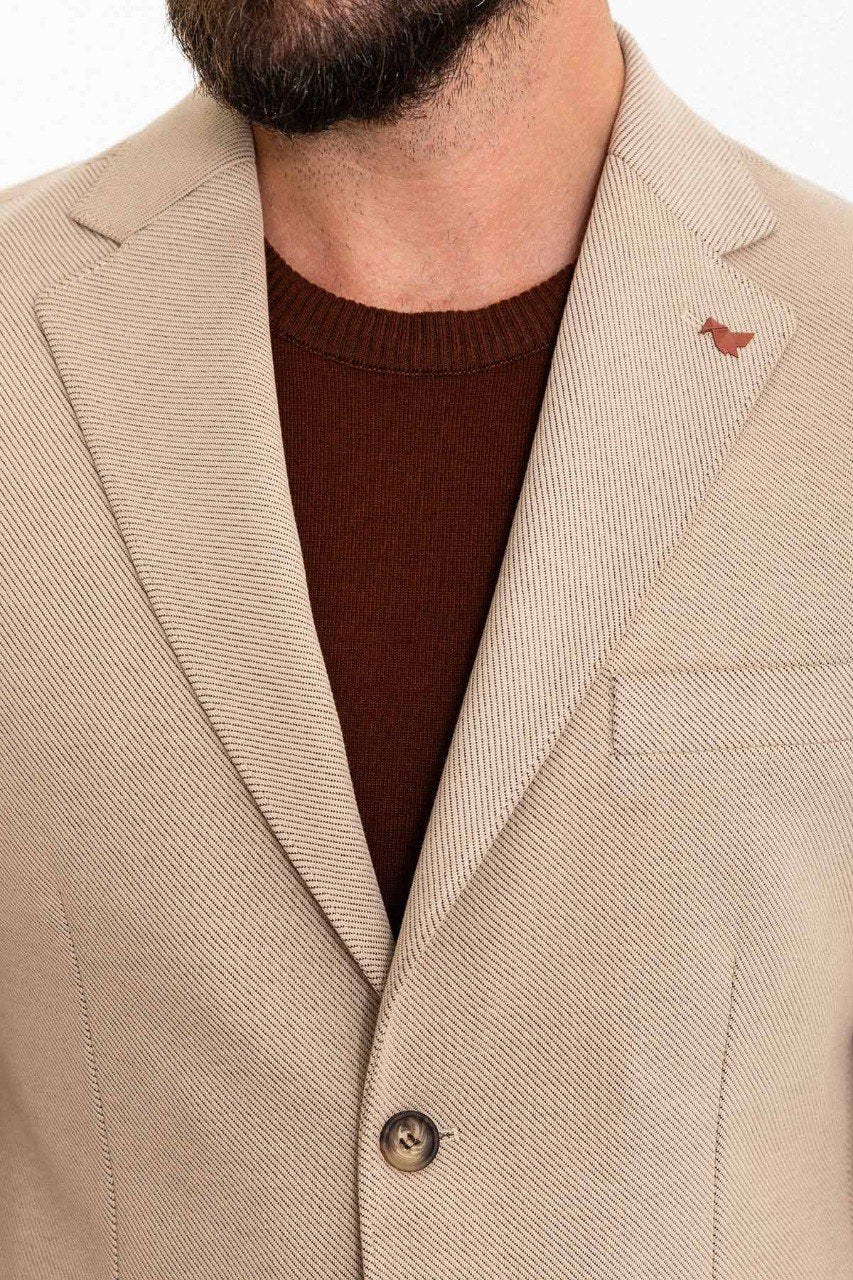 Beige Summer Elegance Suit