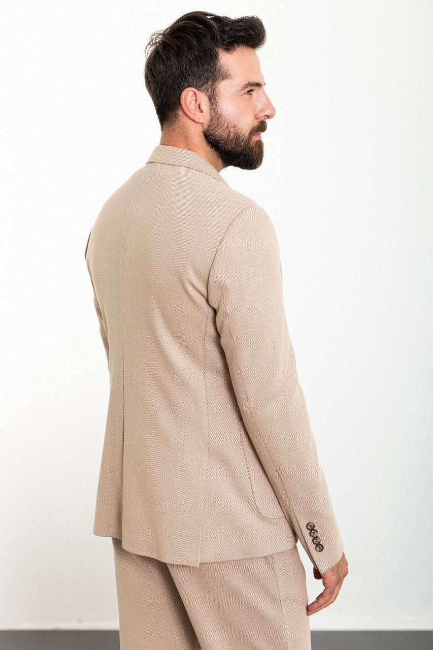 Beige Summer Elegance Suit