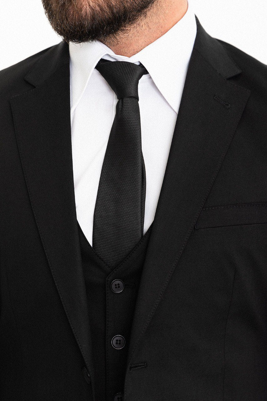 Black Midnight Opulence Suit