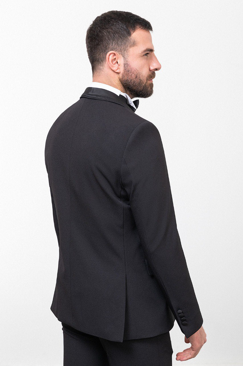 Men’s Black Slim Fit Tuxedo