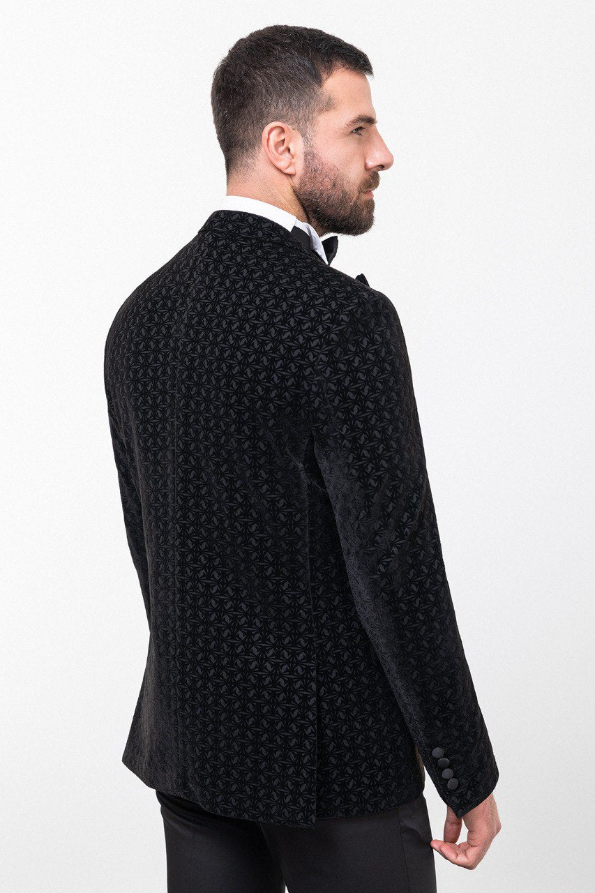 Men’s Black Slim Fit Tuxedo