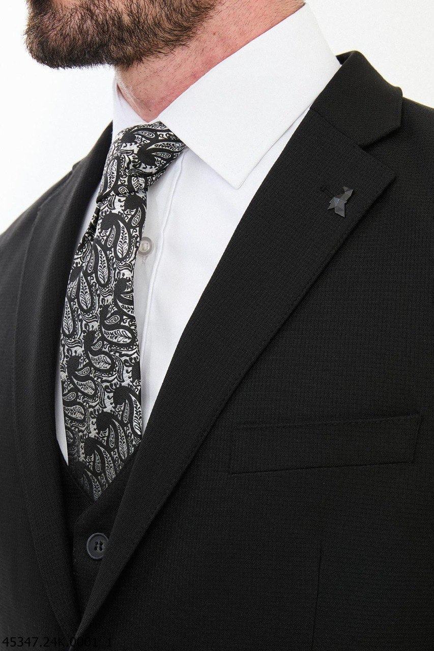 Classic Black Formal Suit