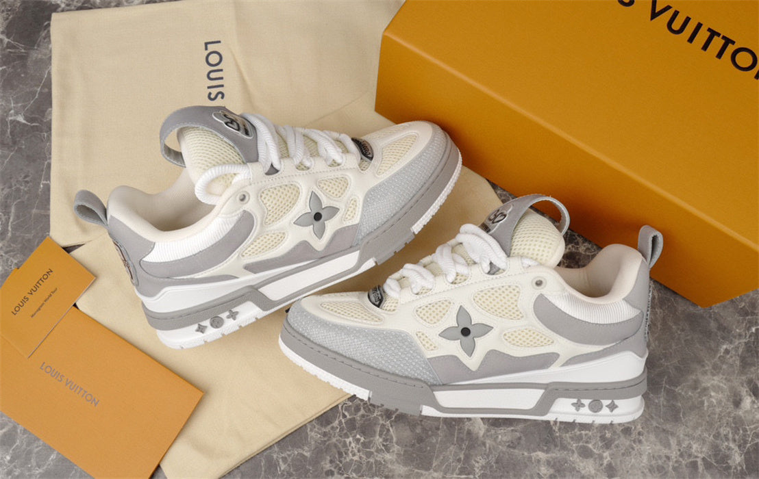 Louis Vuitton Beige LV Trainer Sneaker