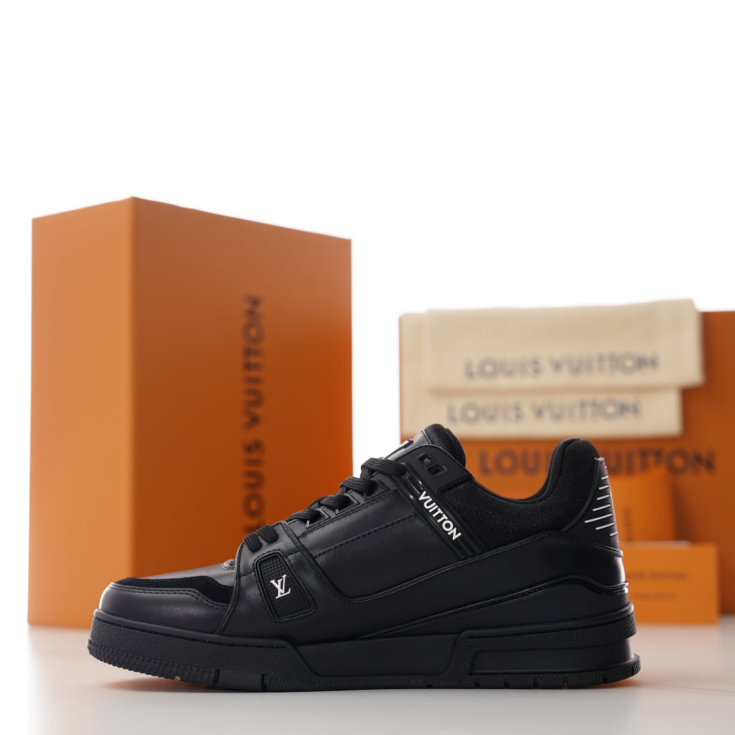 Louis Vuitton LV Trainer Sneaker in Black