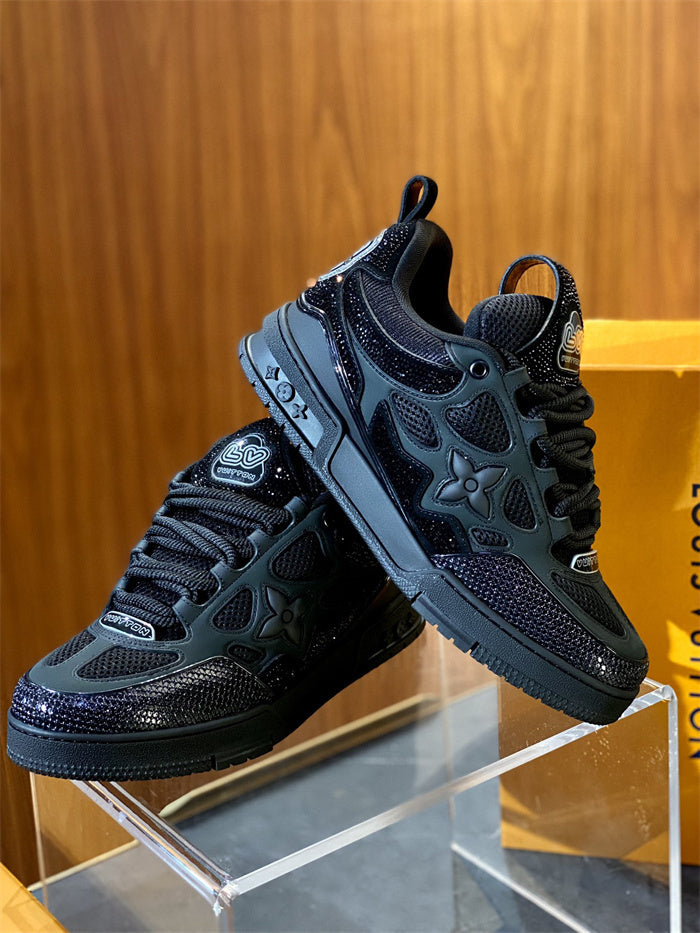 Louis Vuitton Trainer Glitter Sneakers