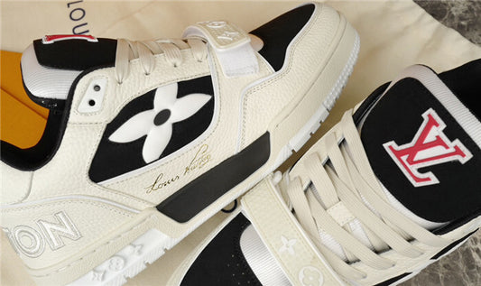 Louis Vuitton Off-White Black Trainers Sneakers