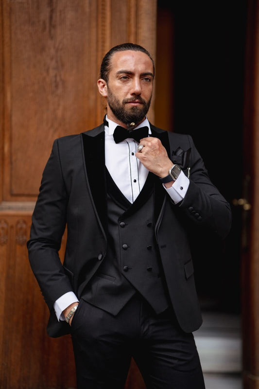 Sleek Black Tuxedo