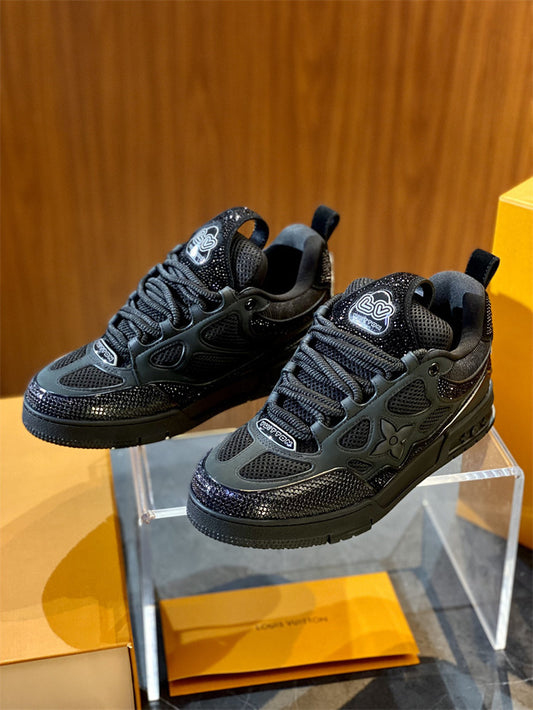 Louis Vuitton Trainer Glitter Sneakers