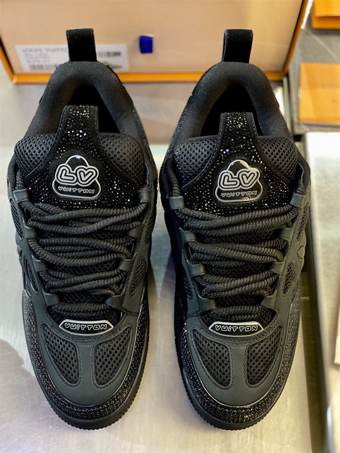 Louis Vuitton Trainer Glitter Sneakers