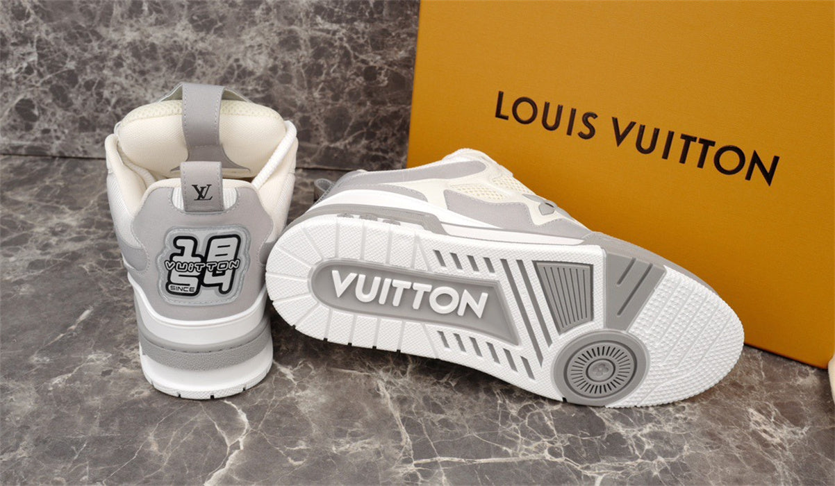 Louis Vuitton Beige LV Trainer Sneaker