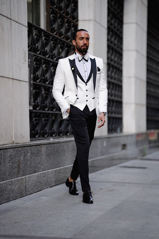 Classic White Tuxedo
