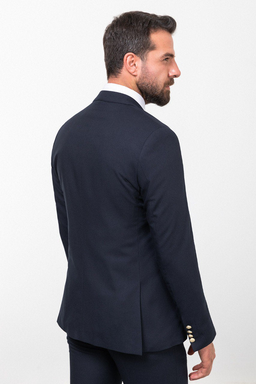 Men's  Navy Blue Pinnacle Suit