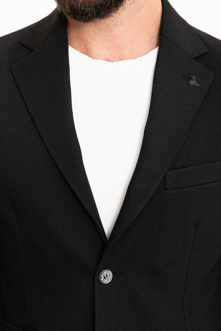 Black Summer Breeze Suit