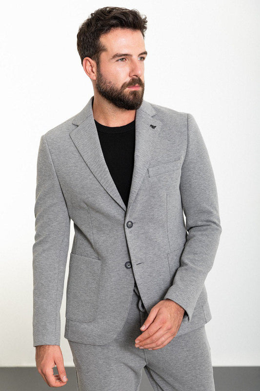 Gray Summer Essence Suit