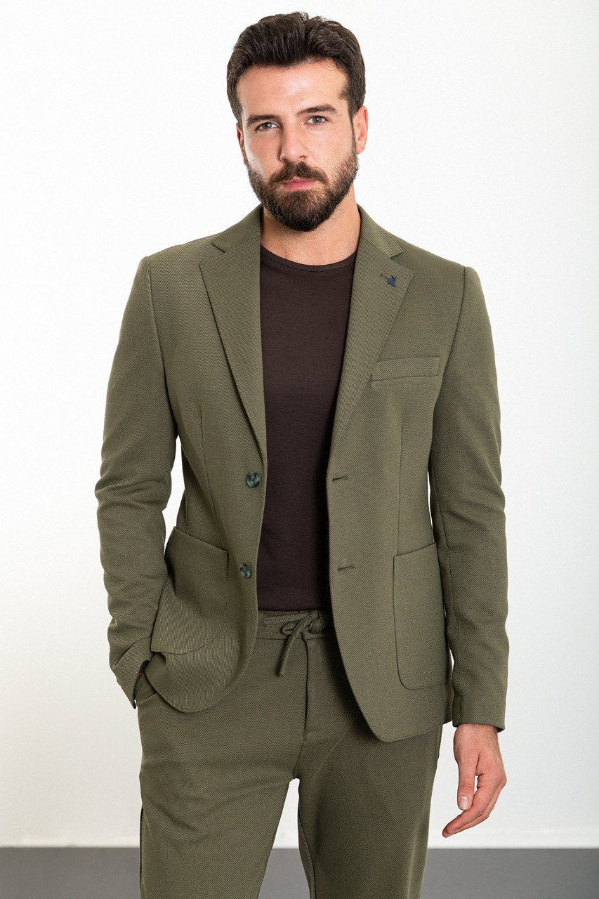 Green Khaki Oasis Suit