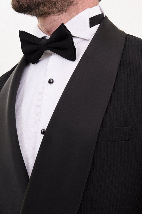 Black Double Breasted Formal Tuxedo