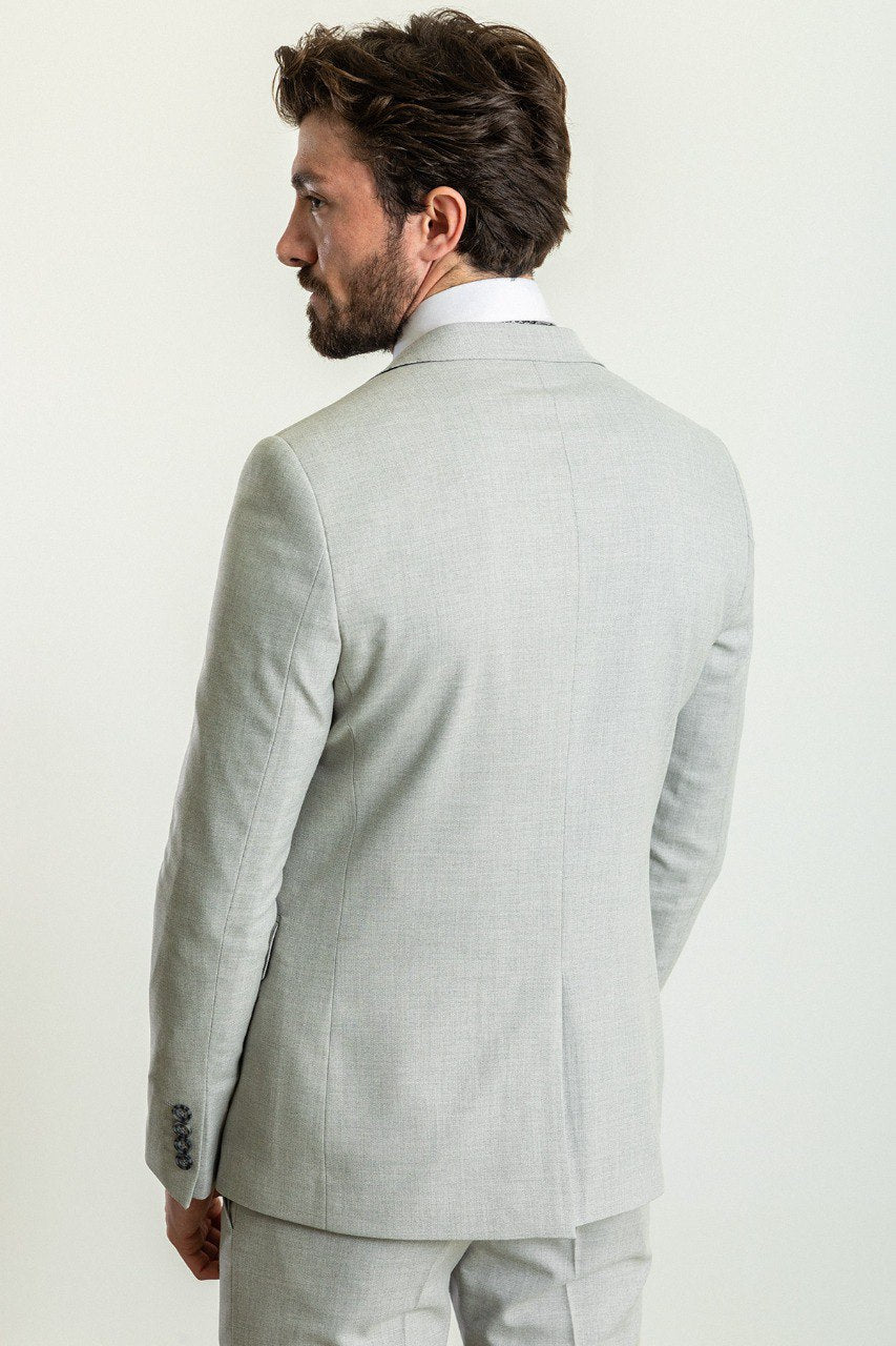 Silver Slate 2-Piece Suit