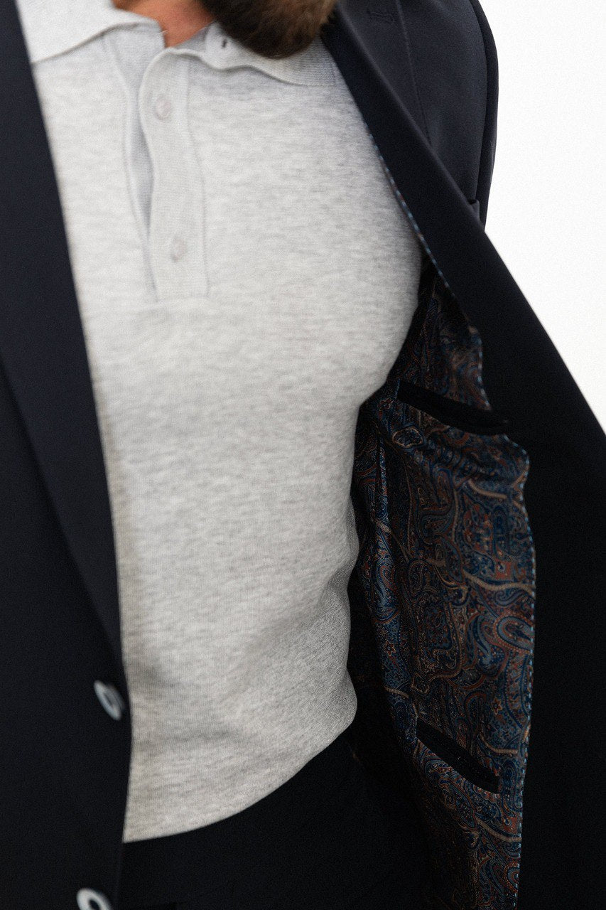 Midnight Casual Elegance Suit