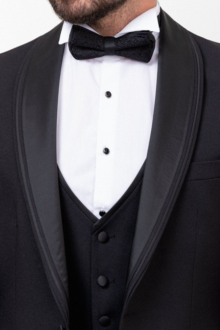 Men’s Black Slim Fit Tuxedo