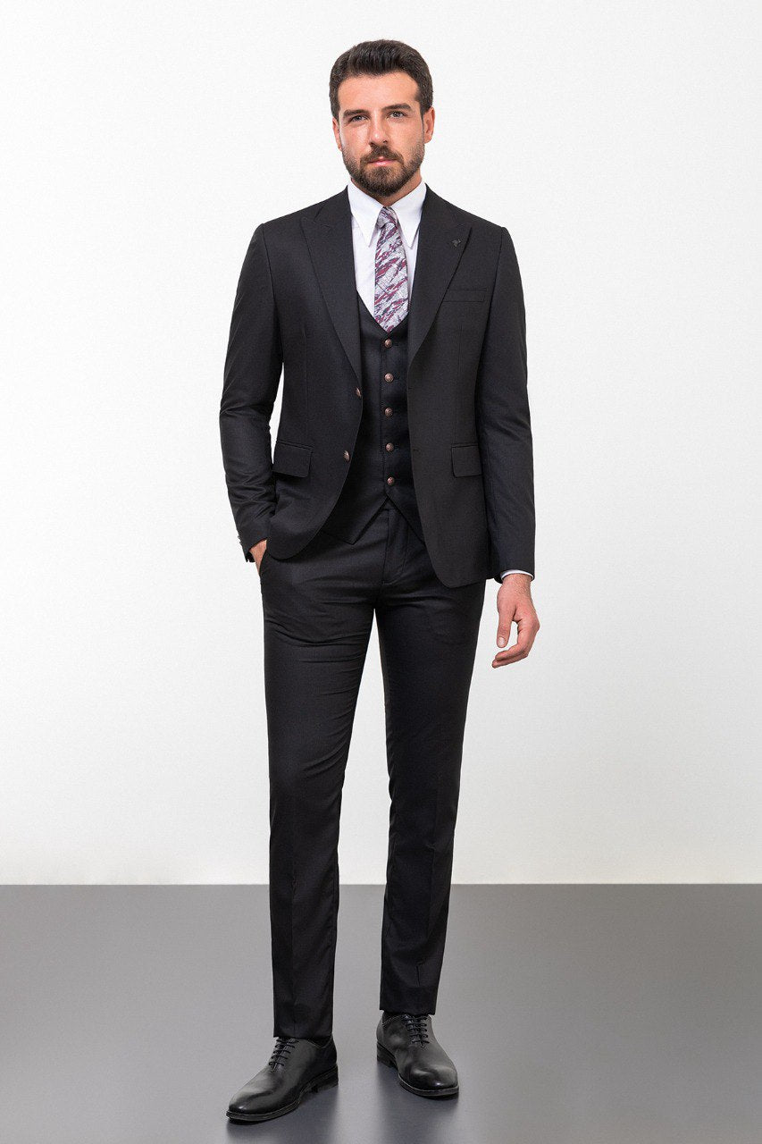 Men's Black Apex Suit