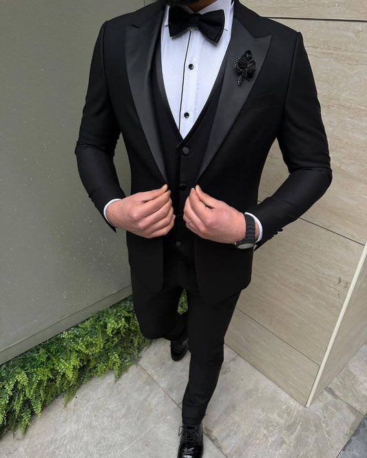 Men's Black Wedding Tuxedo