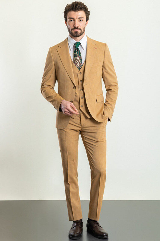Mustard Prestige 3-Piece Suit