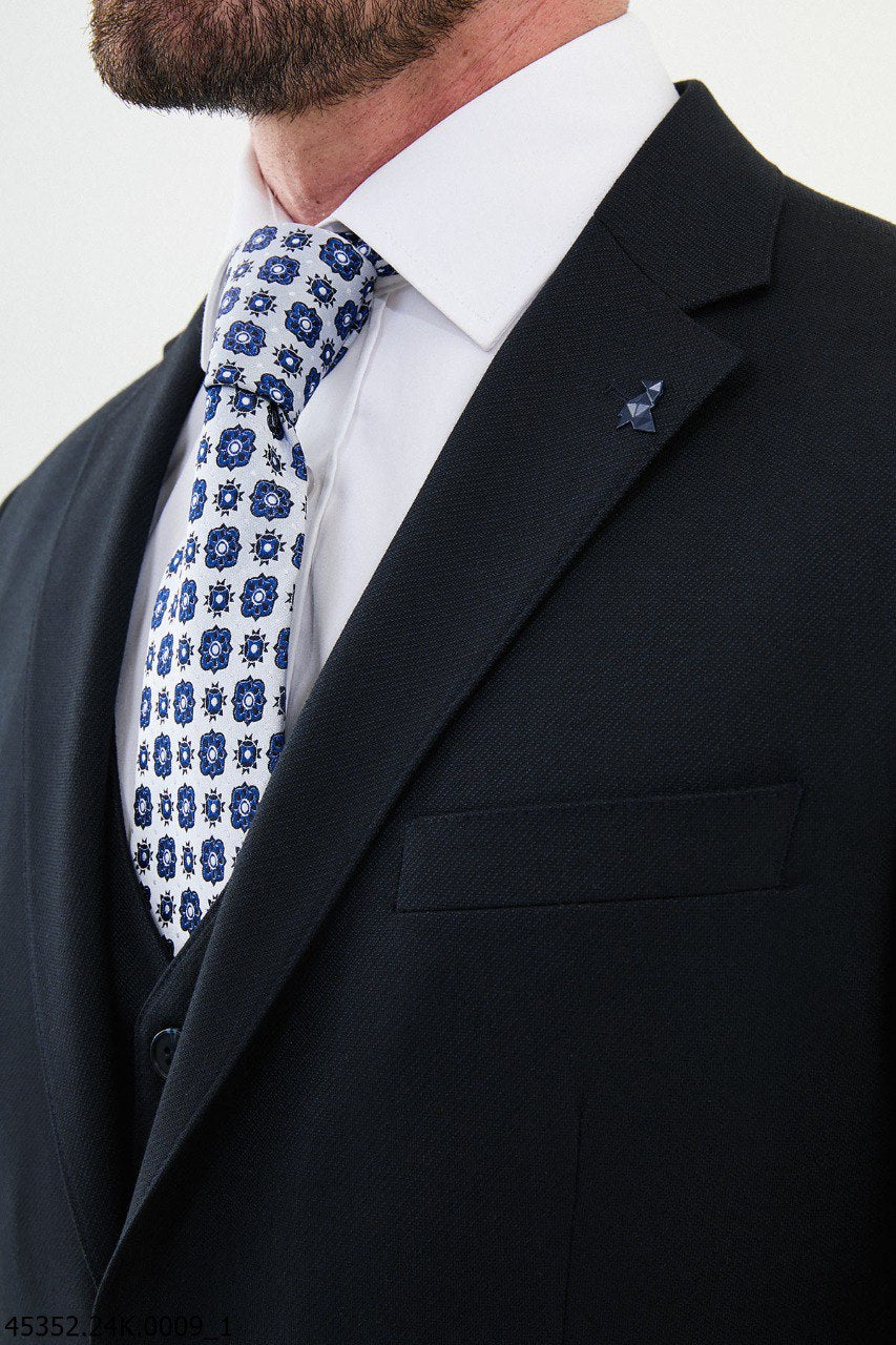 Admiral Navy Blue Slim Fit Suit