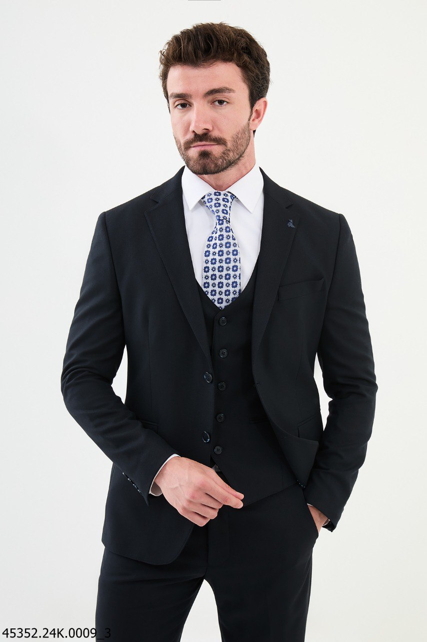 Admiral Navy Blue Slim Fit Suit