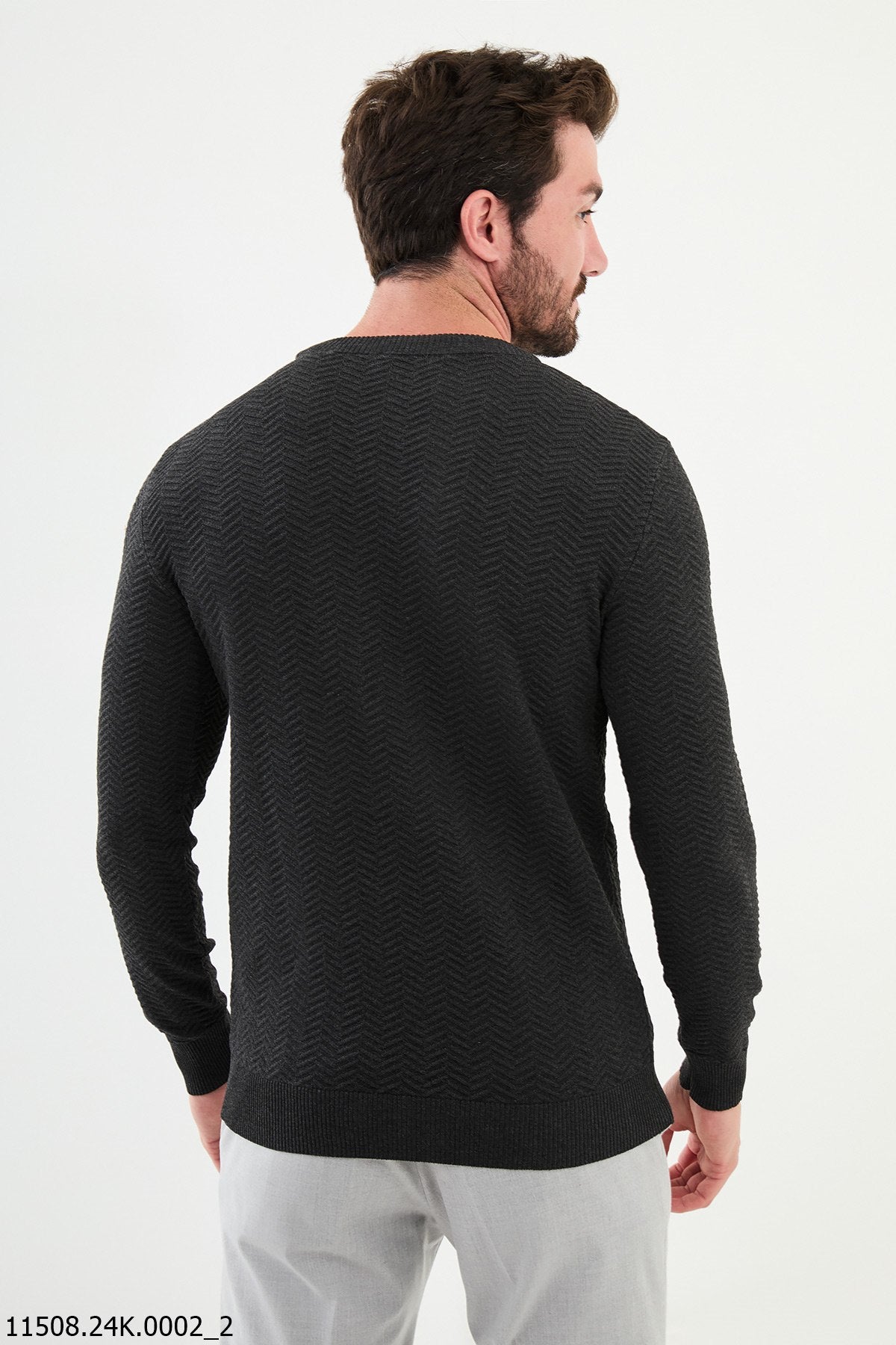 Men's Black Designer Sweaters