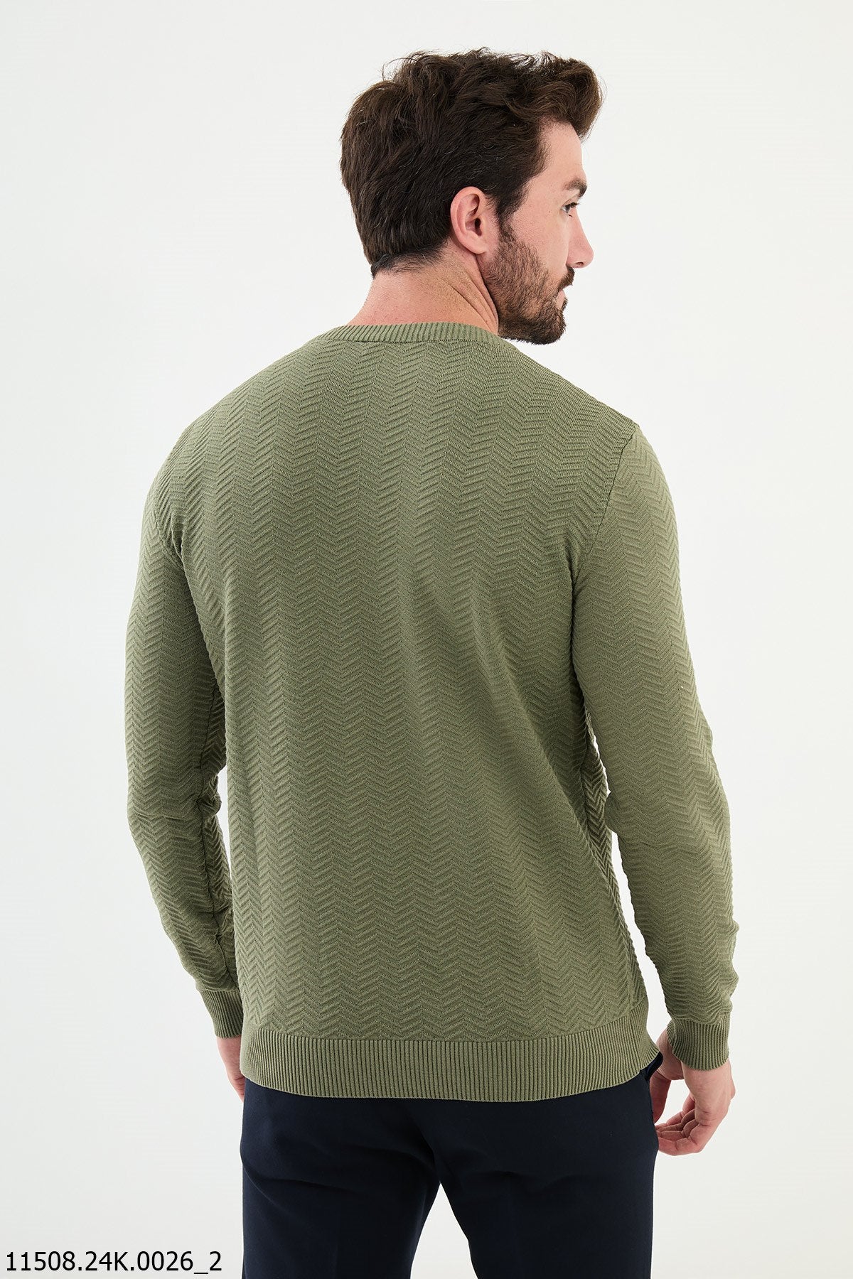 Men's Green Designer Sweaters